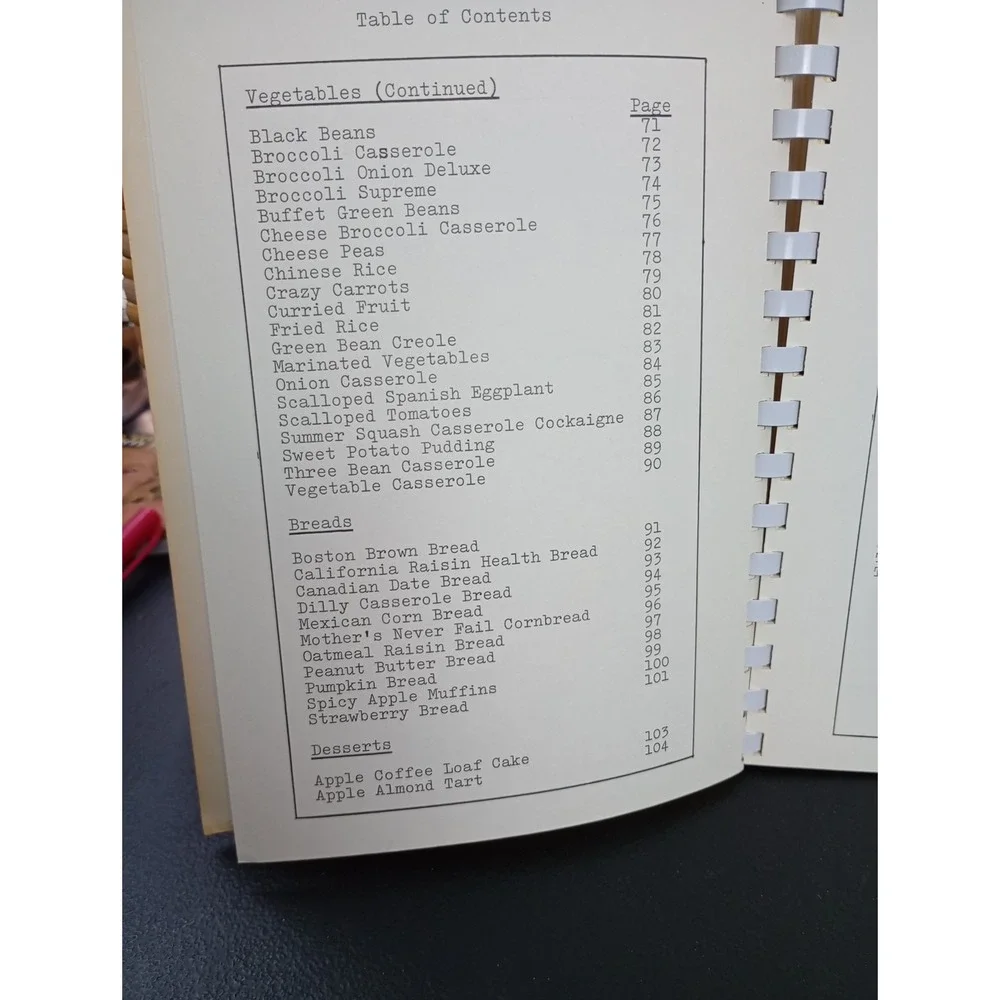 Vintage 1974 Taste‎ 'N Tell Cookbook Winston- Salem, NC Spiral Recipe Book